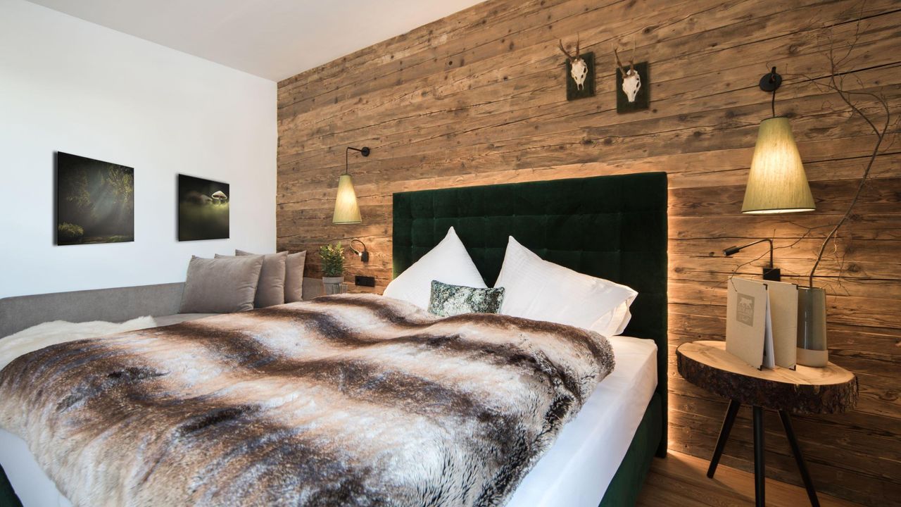 Schlafzimmer mit zus. Schlafsofa Schlafzimmer mit zus. Schlafsofa